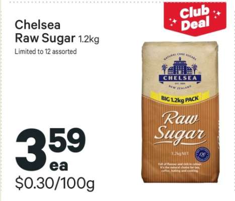 Chelsea Raw Sugar 1.2kg