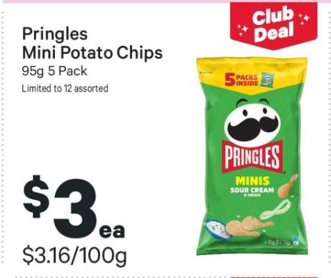 Pringles Mini Potato Chips
