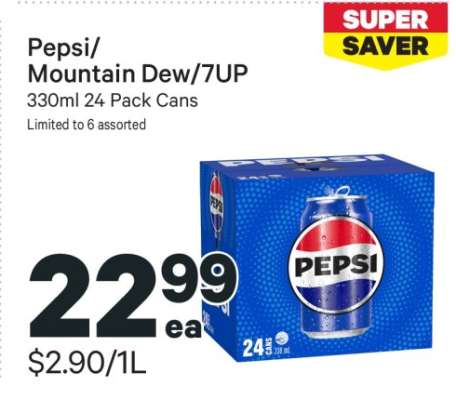 Pepsi/Mountain Dew/7UP