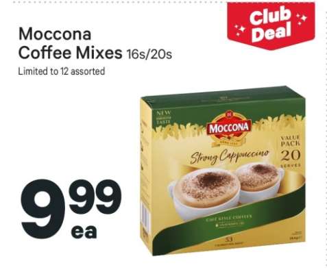 Moccona Coffee Mixes