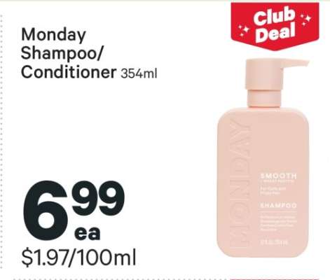 Monday Shampoo/Conditioner 354ml
