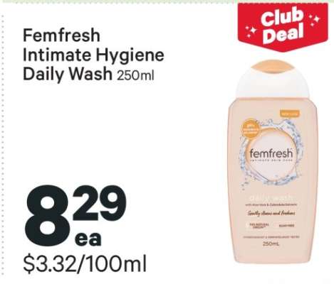 Femfresh Intimate Hygiene Daily Wash 250ml