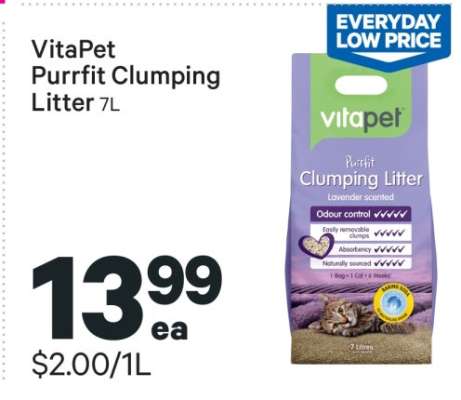VitaPet Purrfit Clumping Litter