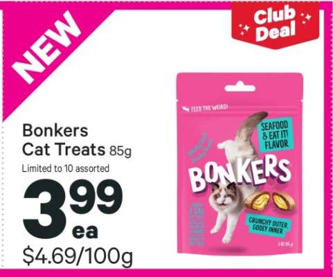 Bonkers Cat Treats