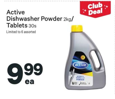 Active Dishwasher Powder