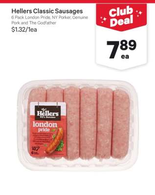 Hellers Classic Sausages