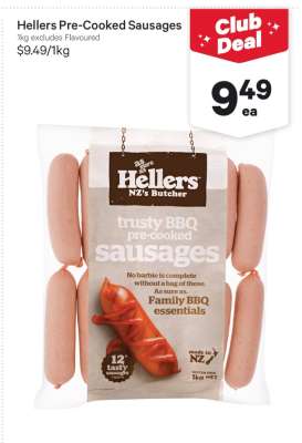 Hellers Pre-Cooked Sausages