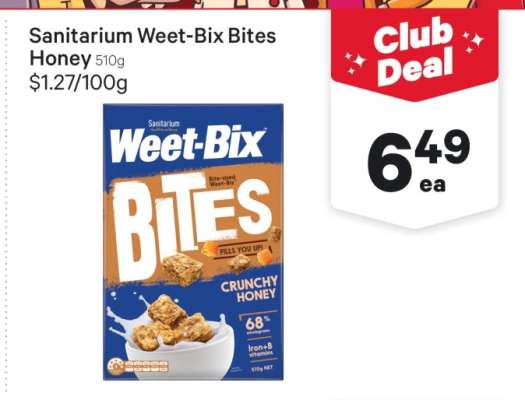 Sanitarium Weet-Bix Bites Honey