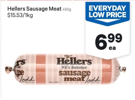 Hellers Sausage Meat