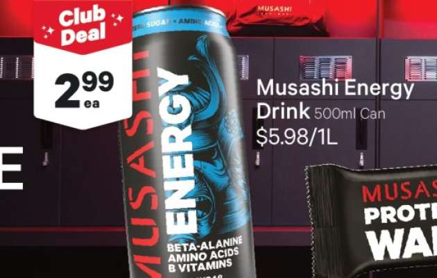 Musashi Energy Drink