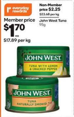 John West Tuna