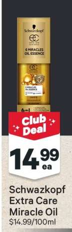 Schwazkopf Extra Care Miracle Oil