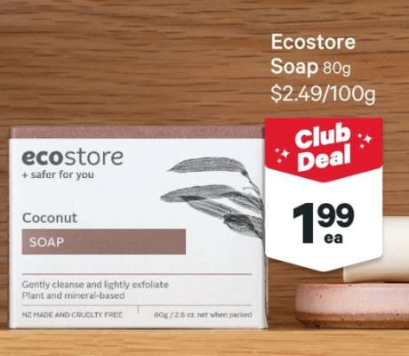 Ecostore Soap 80g