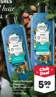 Herbal Essences Shampoo/Conditioner 400ml