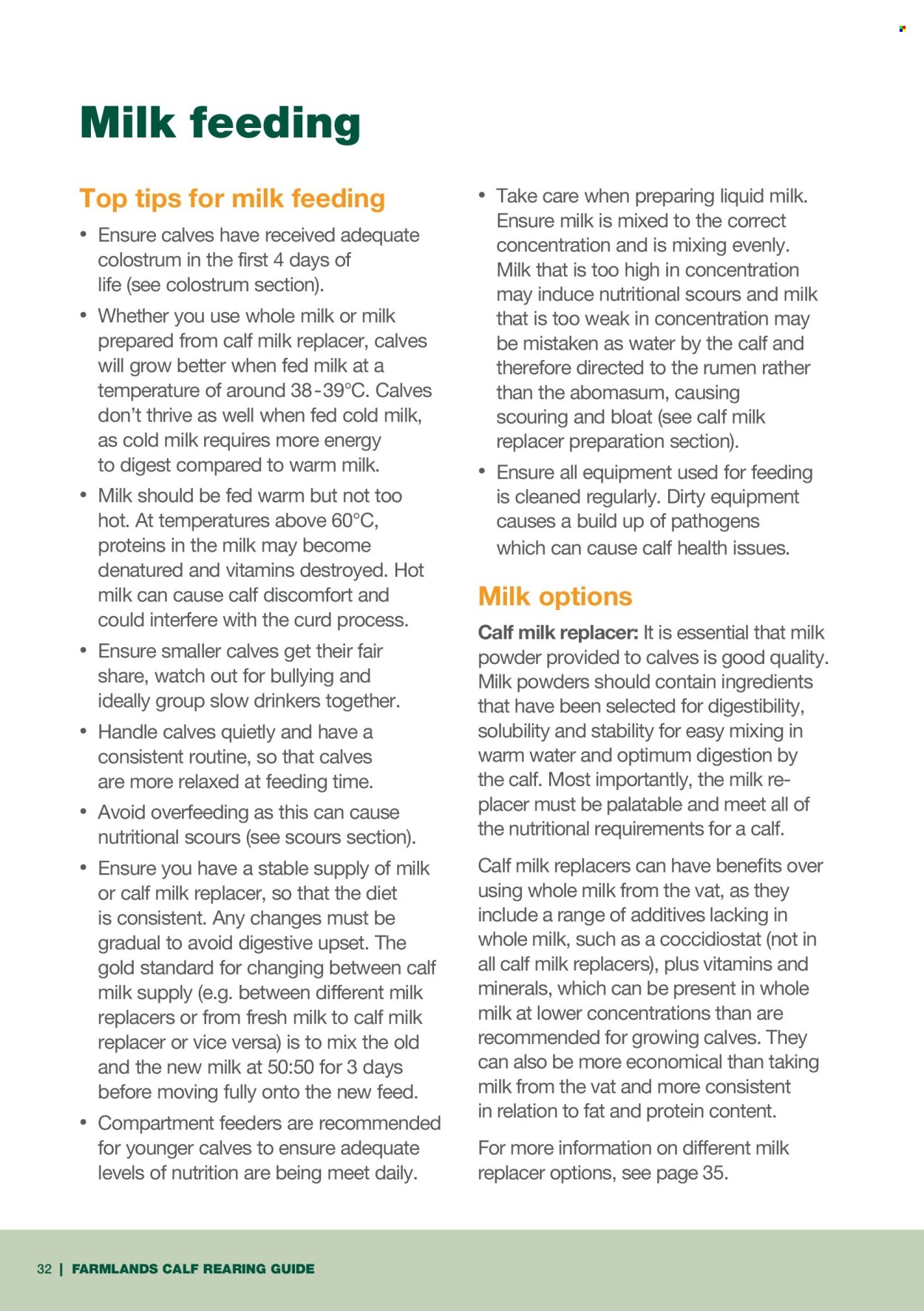 Farmlands mailer . Page 32. Page 32