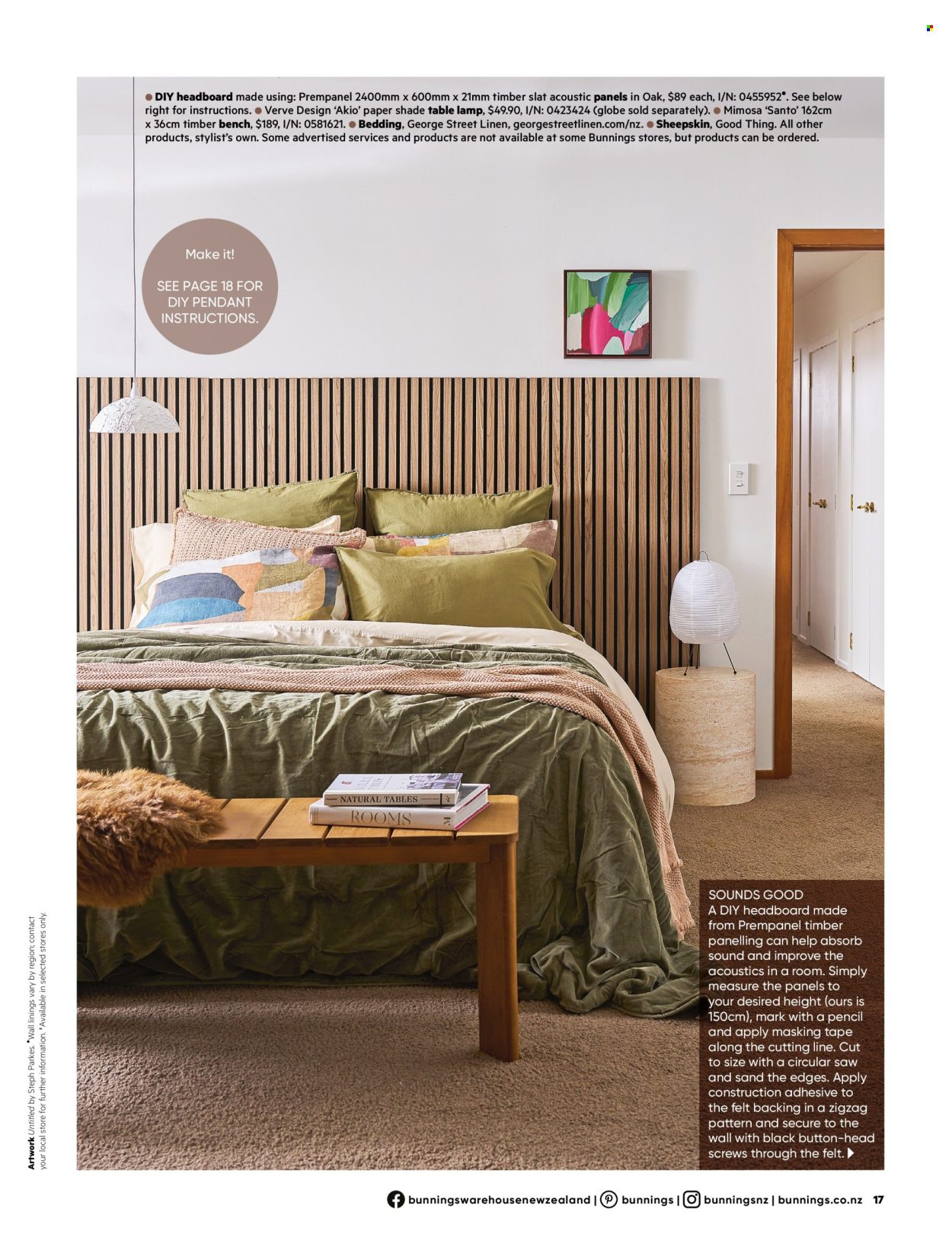 Bunnings Warehouse mailer . Page 17. Page 17