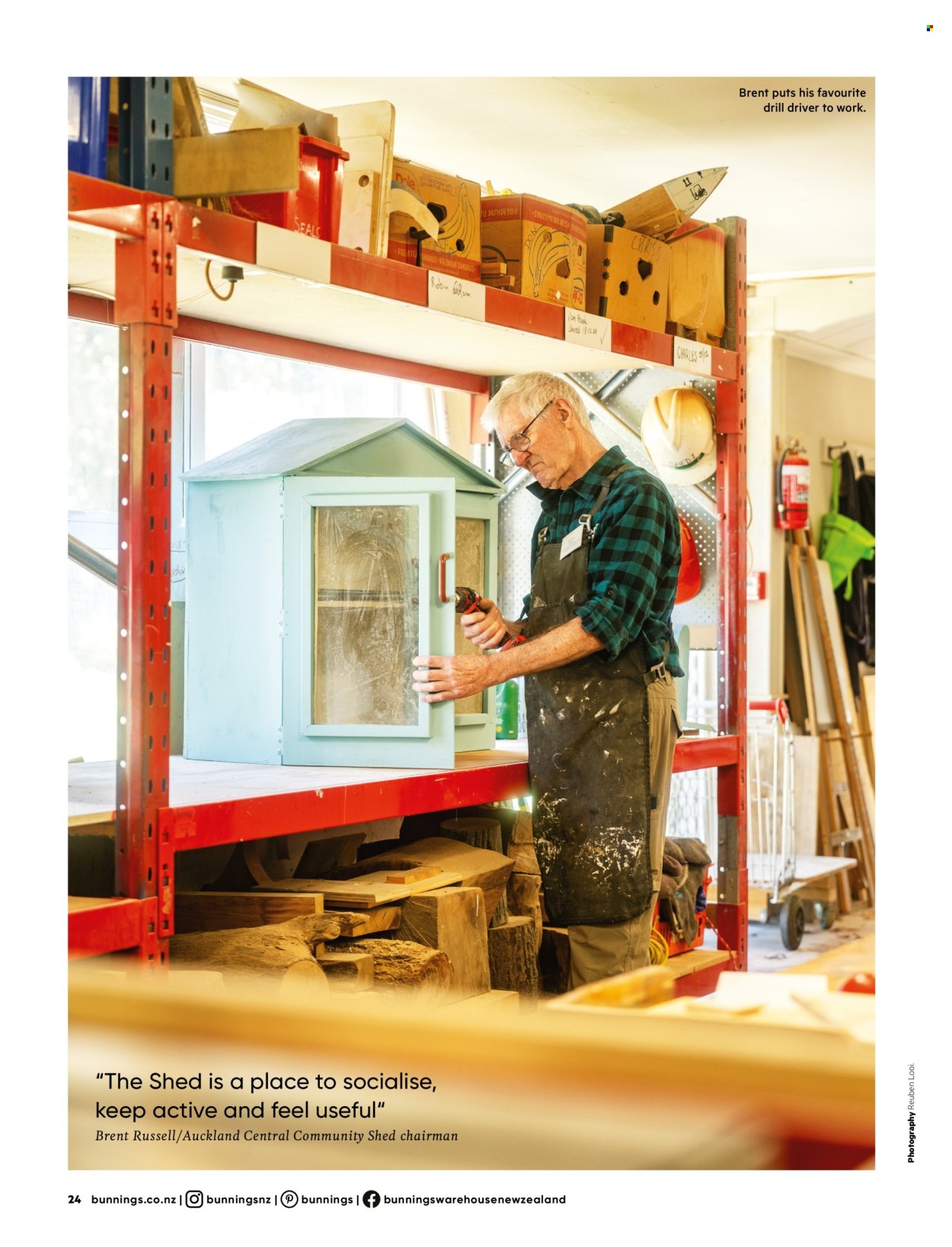 Bunnings Warehouse mailer . Page 24. Page 24
