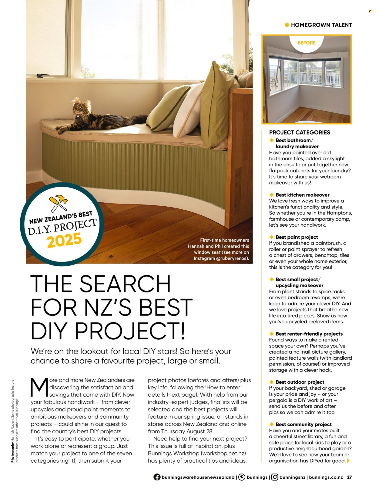 Bunnings Warehouse mailer . Page 27. Page 27