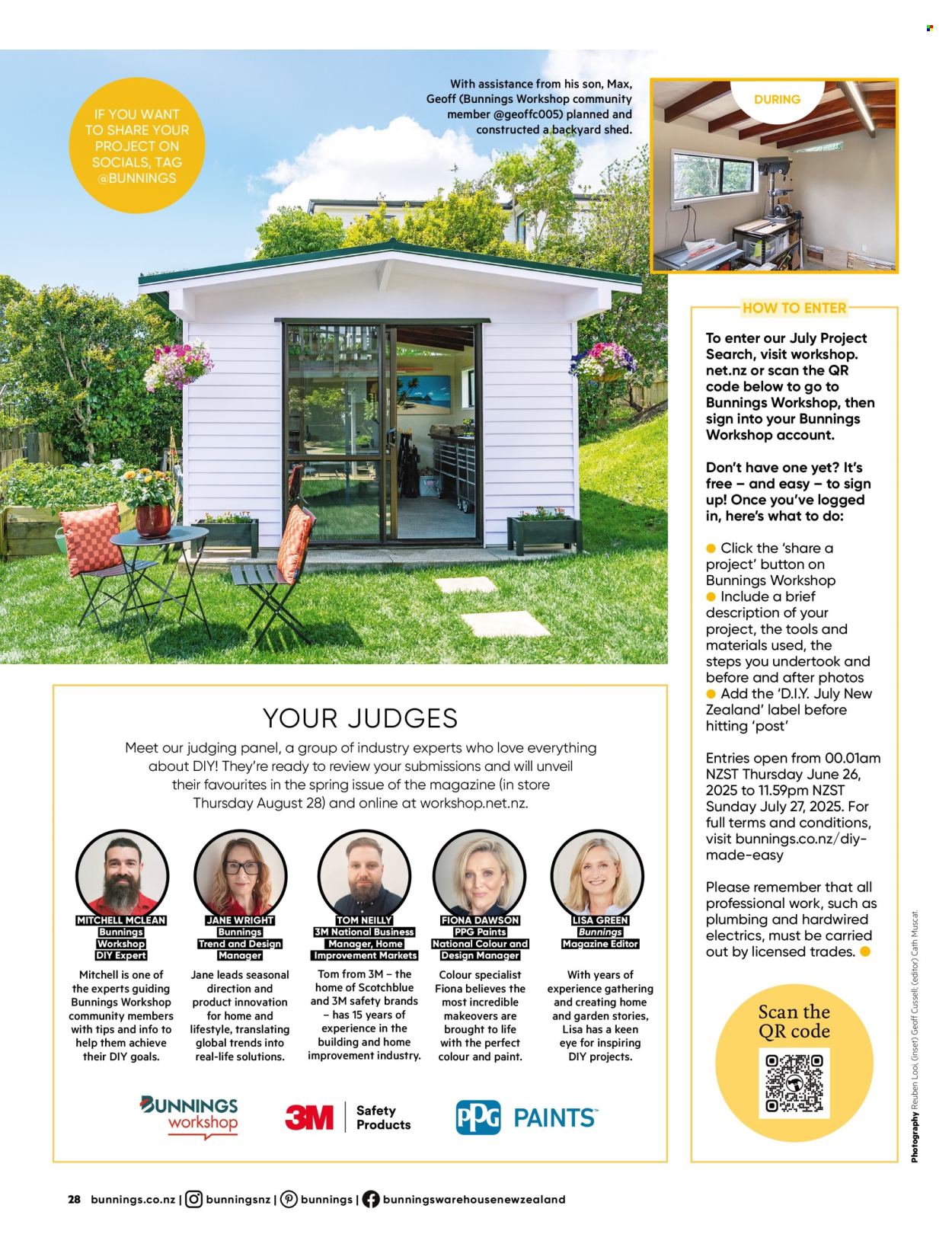 Bunnings Warehouse mailer . Page 28. Page 28