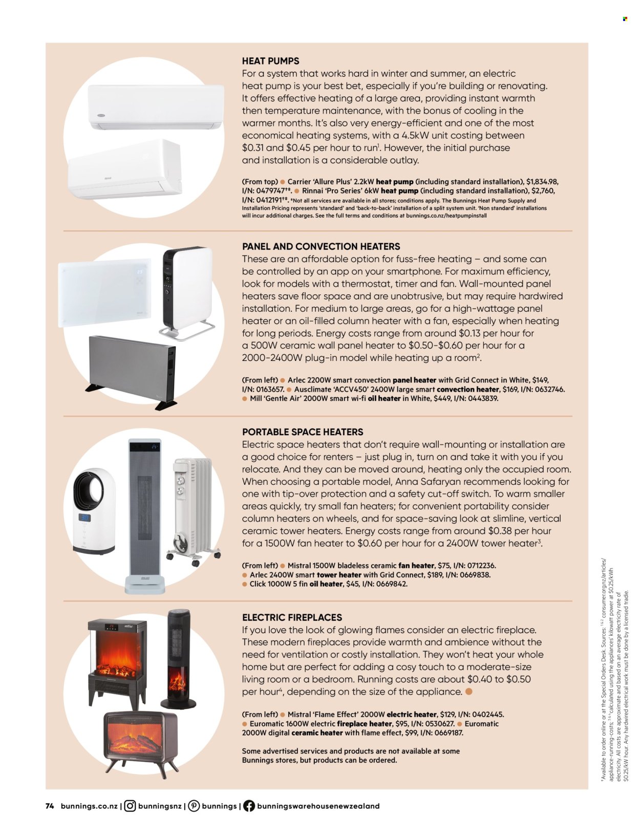 Bunnings Warehouse mailer . Page 74. Page 74