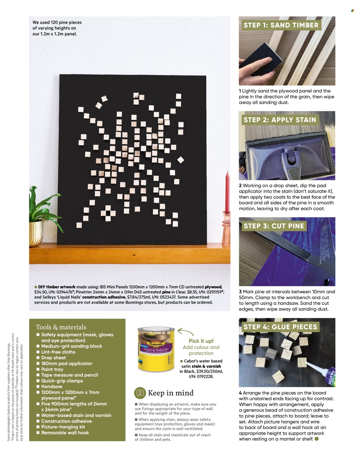 Bunnings Warehouse mailer . Page 81. Page 81